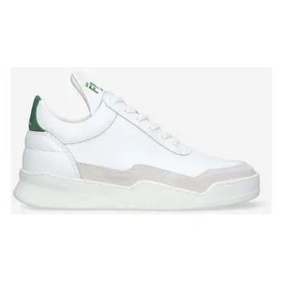 Filling Pieces sneakersy skórzane Low Top Ghost kolor biały 10120631926-WHITE