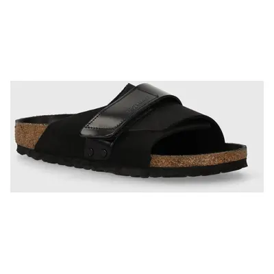 Birkenstock Kyoto klapki kolor czarny