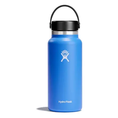 Hydro Flask butelka termiczna Oz Wide Flex Cap Cascade kolor niebieski W32BTS482