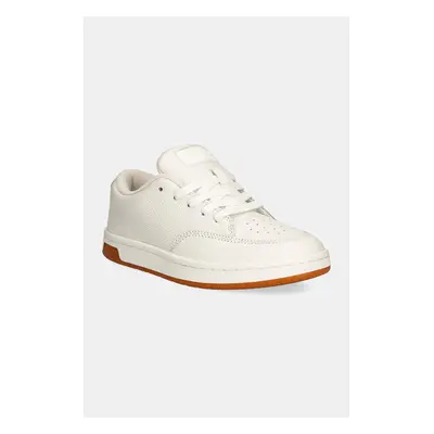 Kenzo sneakersy skórzane Dome Low Top Sneakers kolor biały FD62SN061L53.02