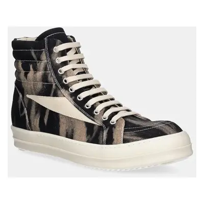 Rick Owens trampki Vintage High Sneaks męskie kolor czarny DU02D2810.DBSULV