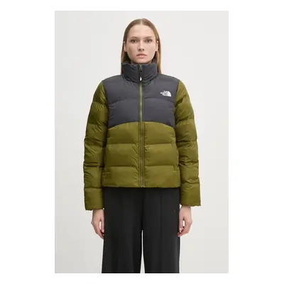 The North Face kurtka Saikuru damska kolor zielony zimowa NF0A89JDWOG1