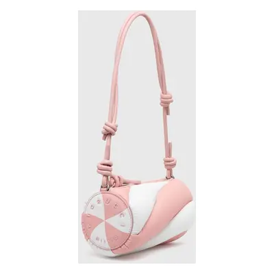 Fiorucci torebka skórzana Bicolor Leather Mella Bag kolor różowy U01FPABA001LE04PN02