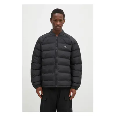 adidas Originals kurtka SST Down Jacket męska kolor czarny zimowa IZ1841