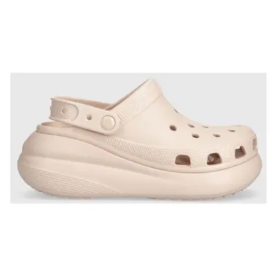 Crocs Classic Crush Clog klapki kolor różowy 207521.6UR