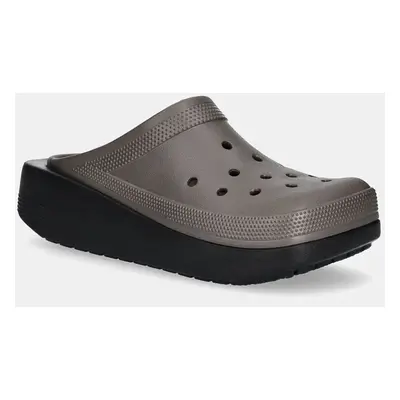 Crocs klapki Blunt Toe Blocked Clog męskie kolor szary 210338.004