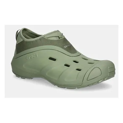 Crocs buty Satisfy X Crocs Quick Trail męskie kolor zielony 209628.MOSS