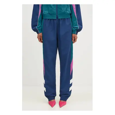 Martine Rose spodnie dresowe Panelled Trackpant kolor niebieski wzorzyste 154WP01511