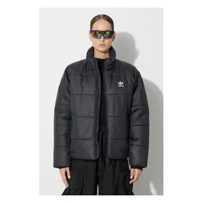 adidas Originals kurtka Adicolor Puffer II8455 damska kolor czarny zimowa