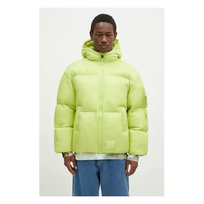 Alpha Industries kurtka Cloud Puffer Bomber męska kolor zielony zimowa oversize