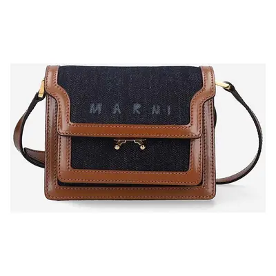 Marni torebka kolor granatowy SBMP0075L2.P4891-Z569M