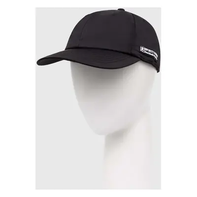Sporty & Rich czapka z daszkiem Good Health Cap kolor czarny z aplikacją AC001S405GB