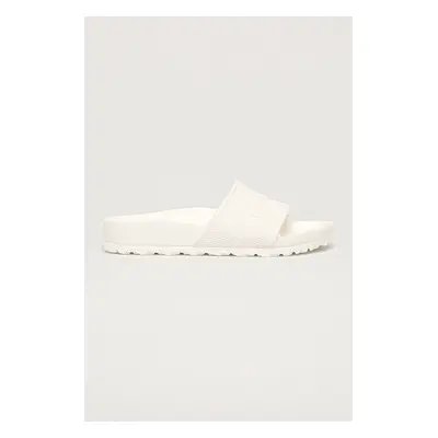 Birkenstock klapki Barbados Eva kolor biały