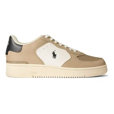 Polo Ralph Lauren sneakersy skórzane Masters CRT męskie kolor beżowy
