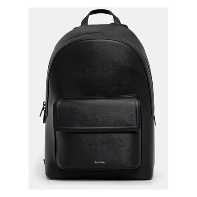 Paul Smith plecak męski kolor czarny duży gładki M1A-8043-BSGRAI
