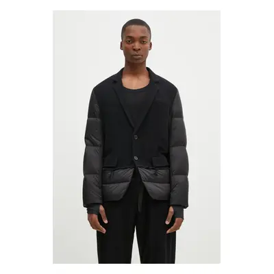 Undercover kurtka puchowa wełniana Jacket kolor czarny przejściowa UC2D4103