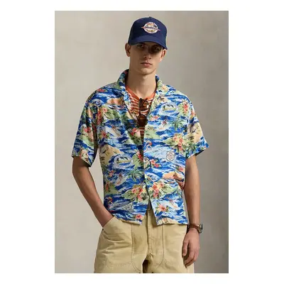 Polo Ralph Lauren koszula Sport Shirt męska kolor multicolor regular