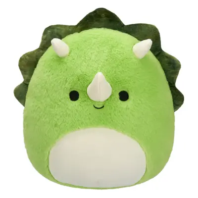 Squishmallows Fuzzamallows Zielony triceratops Tristan, cm