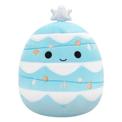 Squishmallows Jasnoniebieska choinka świąteczna ze śnieżnymi zdobieniami Keiko, cm