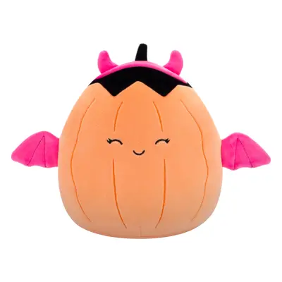 Squishmallows Pastelowopomarańczowa dynia w różowym stroju diabła Margie, cm