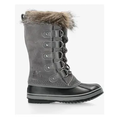 Buty zimowe damskie Sorel Joan of Arctic - quarry/black