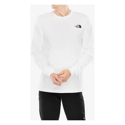 Bluza bez kaptura The North Face L/S Easy Tee - tnf white