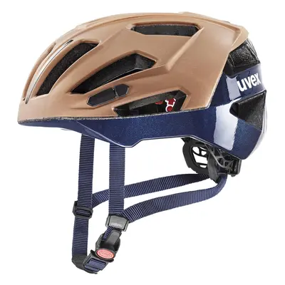 Kask rowerowy Uvex Gravel X - hazel/deep space matt