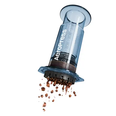 Zaparzacz do kawy AeroPress Clear - blue