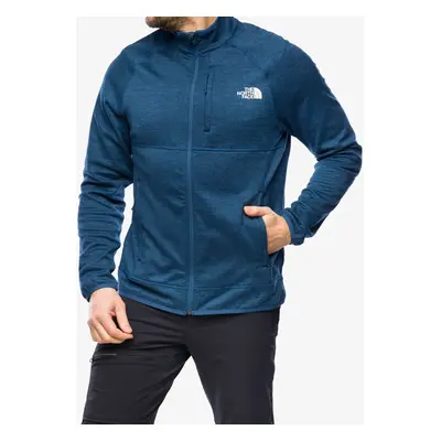 Bluza bez kaptura The North Face Canyonlands Full Zip - shady blue heather