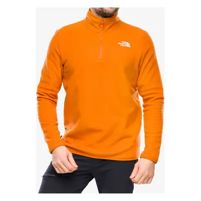 Bluza bez kaptura The North Face Glacier 1/4 Zip - desert rust