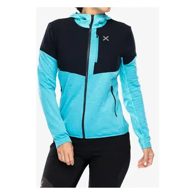 Bluza trekkingowa damska Montura Thermalgrid Pro Maglia - turquoise/graphite blue