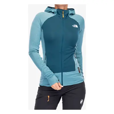 Bluza z kapturem damska The North Face Bolt Polartec Hoodie - algae blue/midnight petrol