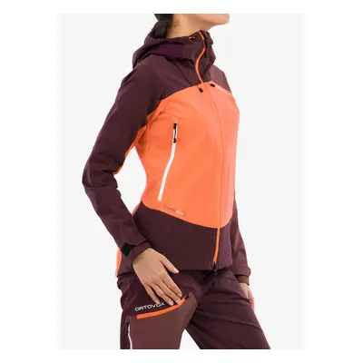 Kurtka damska Ortovox Westalpen Softshell Jacket - coral