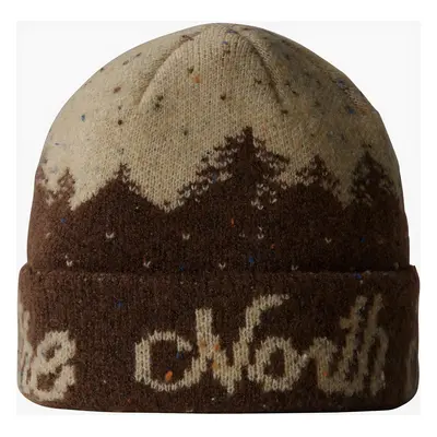 Czapka zimowa The North Face Cabin Mountainscape Beanie - smokey brown/gravel