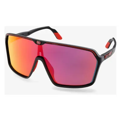 Okulary rowerowe Rudy Project Spinshield - black matte/multilaser red