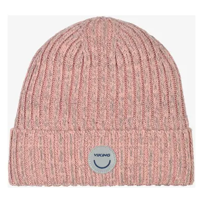 Czapka dla dziewczynki Viking Footwear Fun Reflex Beanie - light pink