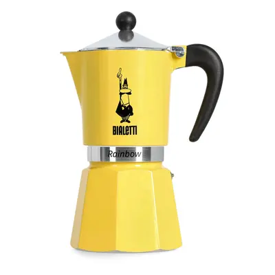 Kawiarka turystyczna Bialetti Rainbow 6TZ - yellow