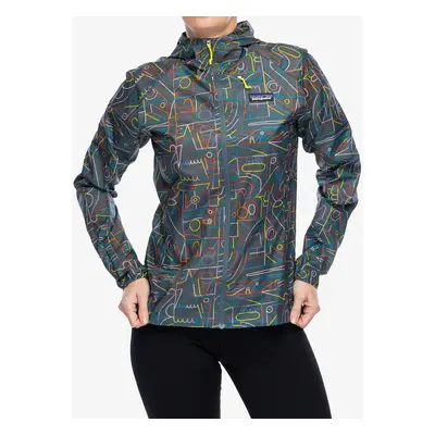 Kurtka damska Patagonia Houdini Jacket - lose yourself out nouveau grn