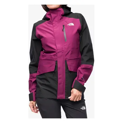 Kurtka z membraną damska The North Face Dryzzle All Weather Jkt FUTURELIGHT - berry/black