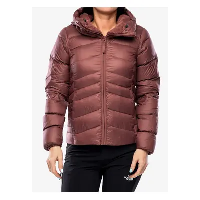 Kurtka puchowa damska Columbia Autumn Park Down Hooded Jacket - beetroot