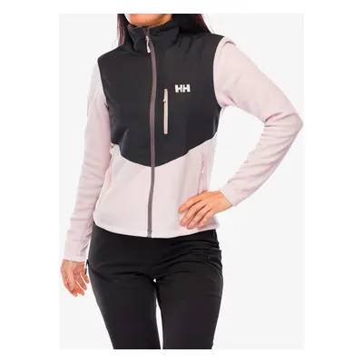 Bluza polarowa damska Helly Hansen Daybreaker Block Jacket - pink cloud