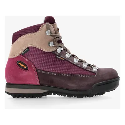 Buty trekkingowe damskie wysokie AKU Ultra Light Original GTX - burgundy/violet