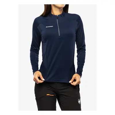 Bluza damska Mammut Aenergy FL Half Zip Longsleeve - marine