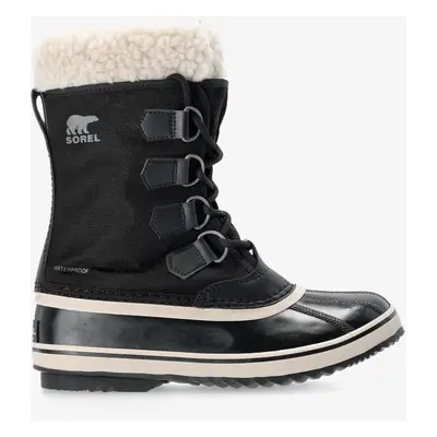 Buty damskie zimowe Sorel Winter Carnival - black/stone