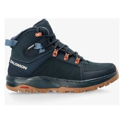 Buty zimowe damskie Salomon Outchill TS CSWP - carbon/carbon/sea