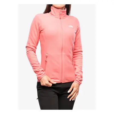 Bluza polarowa damska The North Face Glacier Full Zip - cosmo pink