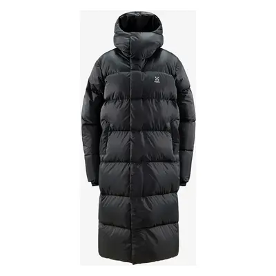 Płaszcz puchowy damski Haglofs Long Down Parka - true black