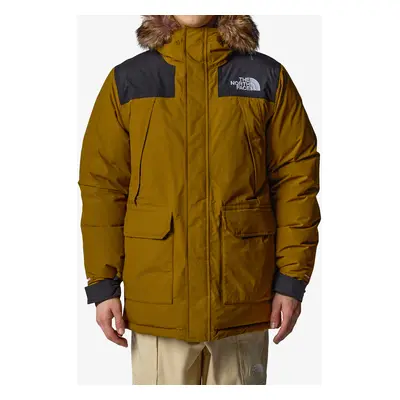 Kurtka puchowa The North Face Mcmurdo Parka - moss green/tnf black