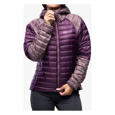 Kurtka puchowa damska Marmot Hype Down Hoody - hazy purple/purple fig