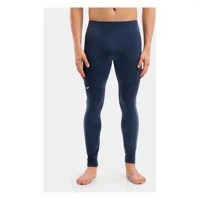 Legginsy termoaktywne Salewa Zebru Medium Warm AMR Tight - denim